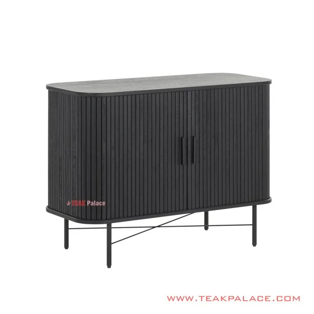 Sideboard Minimalis Jati Hitam Ivina