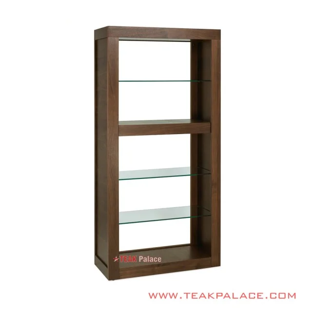 display book shelf teak malang series 53