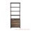 Display Shelf Minimalist Teak Wood 3 Drawers Surabaya Series