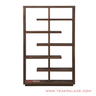 Rak Kabinet Pembatas Ruangan Jati Seri Surabaya