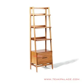 Rak Buku Kindia With 1 Drawer Minimalis