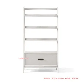 Rak Pajangan Duco Putih Kindia Minimalis With 1 Drawer Rak Pajangan Duco Putih Kindia Minimalis With 1 Drawer