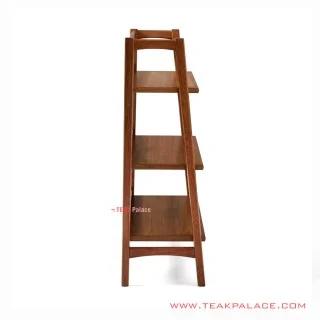 Shoe Rack Kindia Salak Brown Minimalist Teak Wood
