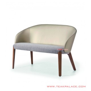 Goku Teak Series Minimalist Patio Sofa