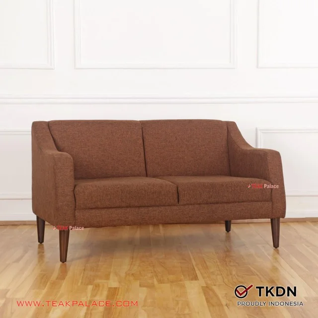 Sofa Minimalis Modern 2 Dudukan Seri Cellini Coklat sofa minimalis modern 2 dudukan seri cellini coklat 61