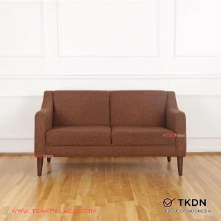 Sofa Modern 2 Dudukan Seri Cellini Coklat