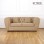 Sofa Mewah 2 Dudukan Minimalis Modern Divo coklat