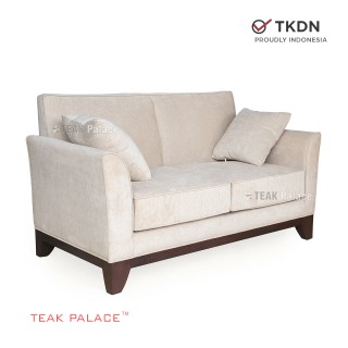 Sofa Gisela 2 Dudukan Kursi Tamu Ruang Kecil