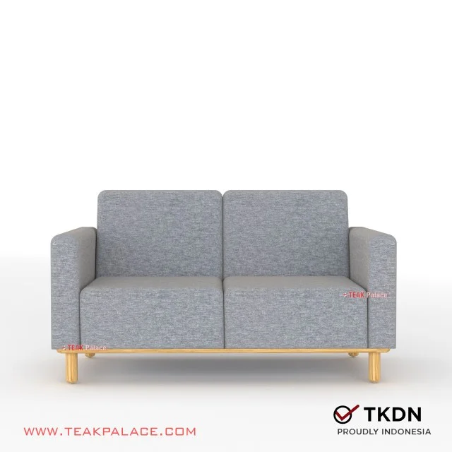 Sofa 2 Dudukan Minimalis Modern TKDN Seri ION Abu sofa 2 dudukan minimalis modern tkdn seri ion abu 53