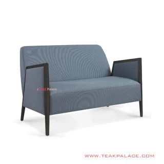 Sofa Mewah Emas 2 Dudukan Cameo Minimalis