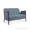 Sofa Mewah Emas 2 Dudukan Cameo Minimalis