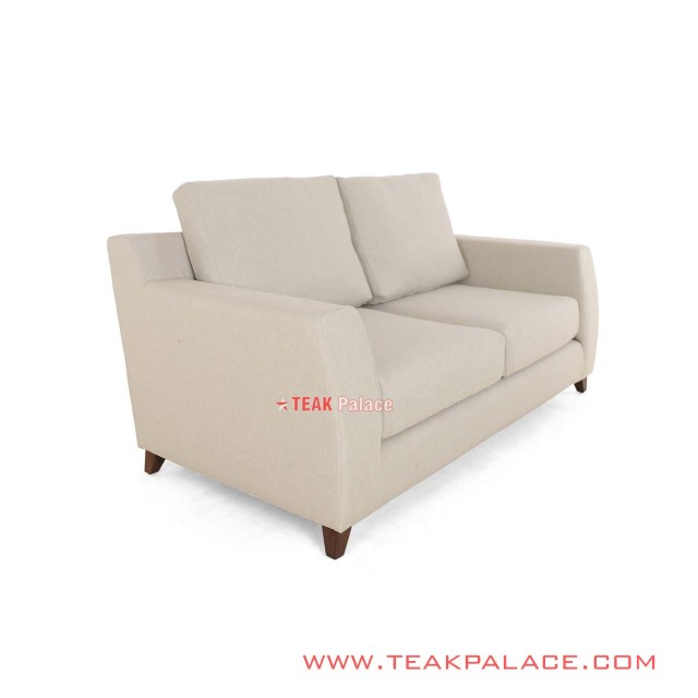 Sofa Minimalis Modern 2 Seater Linen Seri Surabaya