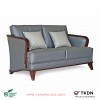 Sofa Minimalis 2 Dudukan Kulit Abu Seri Nusantara sofa minimalis 2 dudukan kulit abu seri nusantara 60