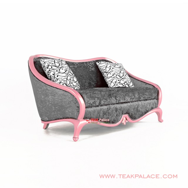 Kursi Sofa Minimalis 2 Dudukan Cameo Duco Pink Kursi Sofa Minimalis 2 Dudukan Cameo Duco Pink