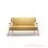 Kursi Sofa Tamu 2 Seater Anika Minimalis