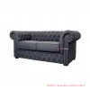 Chesterfield 2 Seater Sofa Luxury Gray Minimalist Teak chesterfield 2 seater sofa luxury gray minimalist teak 63