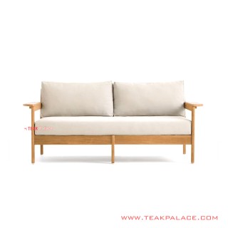 Sofa 2 Seat Minimalist Mouila Teak