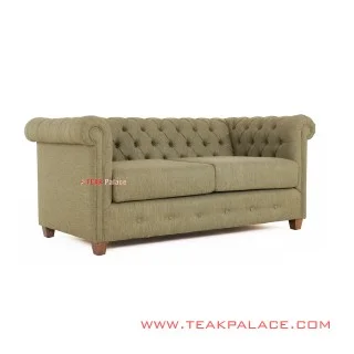 Sofa Chesterfield Green Minimalis Jati Sofa Chesterfield Green Minimalis Jati