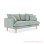 Hampton Revina Teak Sofa Natural