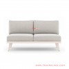 sofa tamu minimalis cream 2 dudukan seri luxius 68