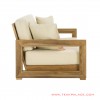 sofa tamu minimalis cream 2 dudukan seri luxius 69