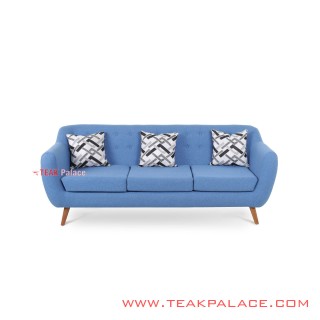 Sofa Dina Biru 3 Seater