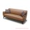 Viana Sofa Jati Oscar Brown 3 Seater