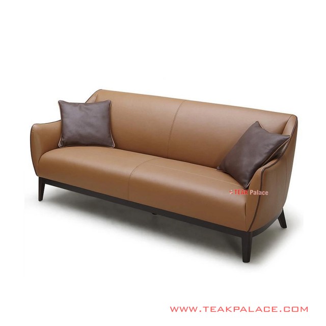 Viana Sofa Minimalis Jati Oscar Brown 3 Seater viana sofa minimalis jati oscar brown 3 seater 58