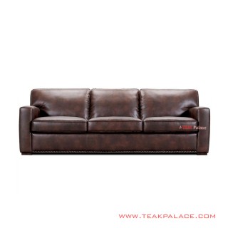 Hito Sofa Tamu Jati Minimalis Coklat 3 Seater Hito Sofa Tamu Jati Minimalis Coklat 3 Seater