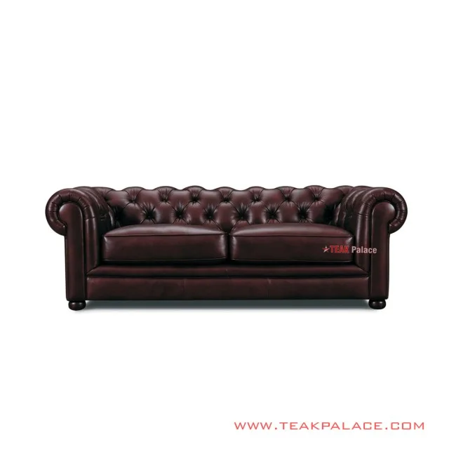 Chesterfield Sofa Minimalist Dark Brown 3 Seater chesterfield sofa minimalist dark brown 3 seater 49