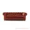 Sofa 3 Dudukan Merah Chesterfield