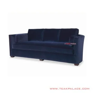Serica Sofa 3 Seater Minimalis Denim