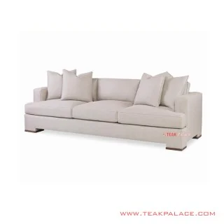 Sofa Minimalis Modern Kayu Jati Seri Lectus