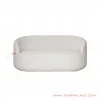 Minimalist Teak White Bamka Sofa minimalist teak white bamka sofa 64