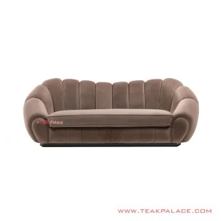 Sofa 3 Seater Altavila Makadamia Minimalis