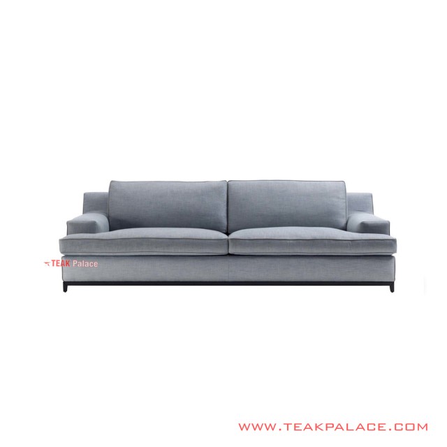 Guest Sofa Minimalist Adhisti Teak Blue Light guest sofa minimalist adhisti teak blue light 60