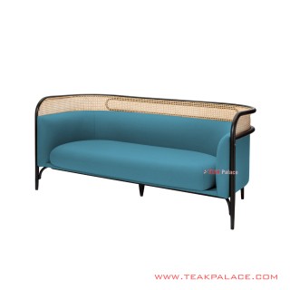 Sofa 3 Dudukan Gantari Minimalis Kayu Jati