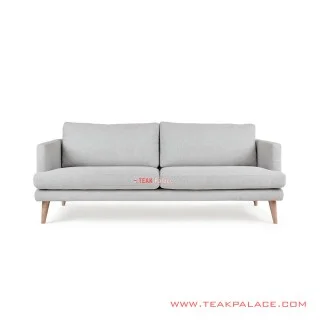 Sofa Daiki 3 Seater Kayu Jati Natural Nimbus