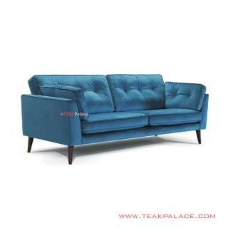 Sofa 3 Dudukan Kayu Jati Minimalis Seri Albert