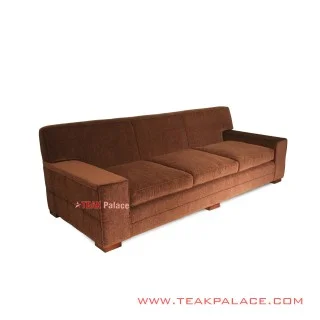 Sofa Angelo Minimalis Jati 3 Dudukan