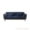 Sofa Jati Minimalis Galisia Denim Golden Teak