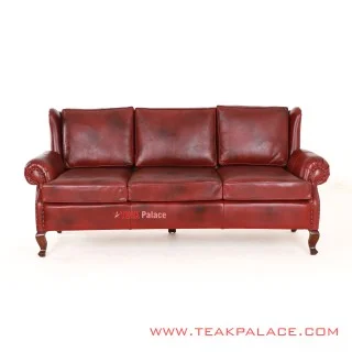 Sofa 3 Dudukan Jati Black Walnut Seri Sella