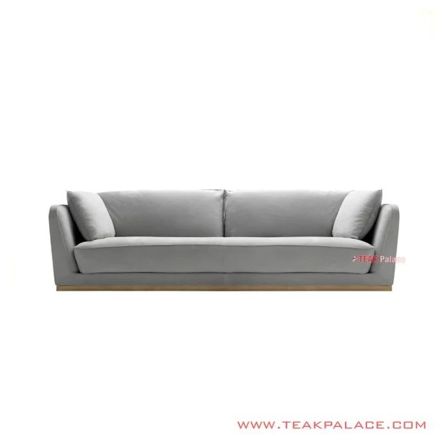 Sofa 3 Seater Ulfa Golden Teak