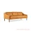 Modern Minimalist Orange Sofa Series Cortes