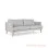 Sofa Daiki 3 Seater Kayu Jati Natural Nimbus