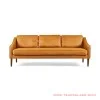 Sofa Modern Minimalis Orange Seri Cortes