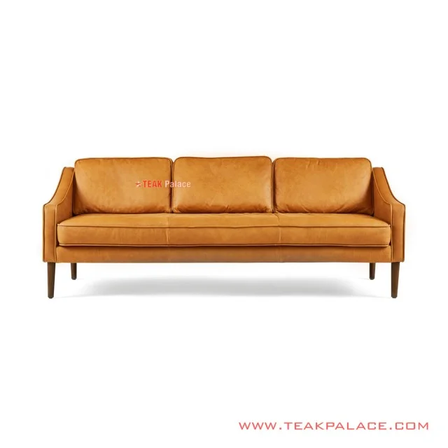 Sofa Modern Minimalis Orange Seri Cortes