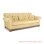 Sofa Mewah 3 Dudukan Robinson Kuning 