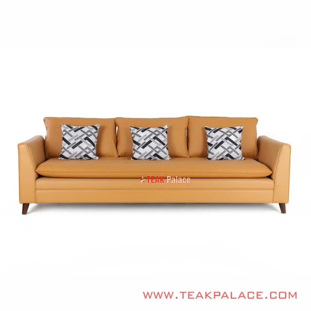 Sofa Minimalis 3S Kulit Seri Vania Terracotta sofa minimalis 3s kulit seri vania terracotta 65