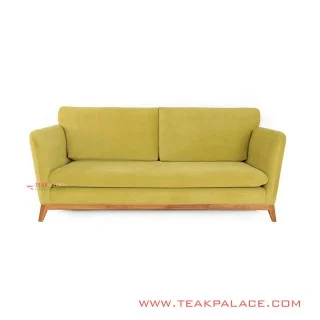 Sofa Vintage Retro Hijau Seri Muara 3 Dudukan